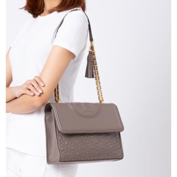 Tory Burch Fleming Convertible Shoulder Bag - Picture 1 of 12